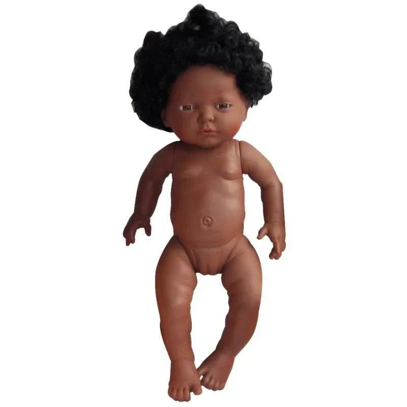 Poupée fille, 42 cm, africaine avec des cheveux, Les Pluminis - Ma Rentrée Facile