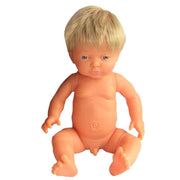 Poupée garçon, 42 cm, européenne avec des cheveux courts, Les Pluminis - Ma Rentrée Facile