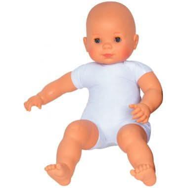 Poupon au corps souple en tissu type Européen hauteur 60 cm, Les Pluminis - Ma Rentrée Facile