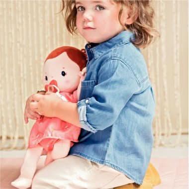 Poupon Rose, 36 cm. Lilliputiens - Ma Rentrée Facile