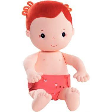 Poupon Rose, 36 cm. Lilliputiens - Ma Rentrée Facile