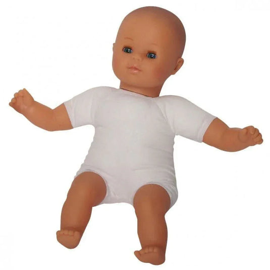 Poupon type européen, corps en tissu souple, hauteur 32 cm, Les Pluminis - Ma Rentrée Facile