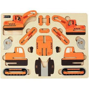 Première maquette, la pelleteuse Nathan - Ma Rentrée Facile