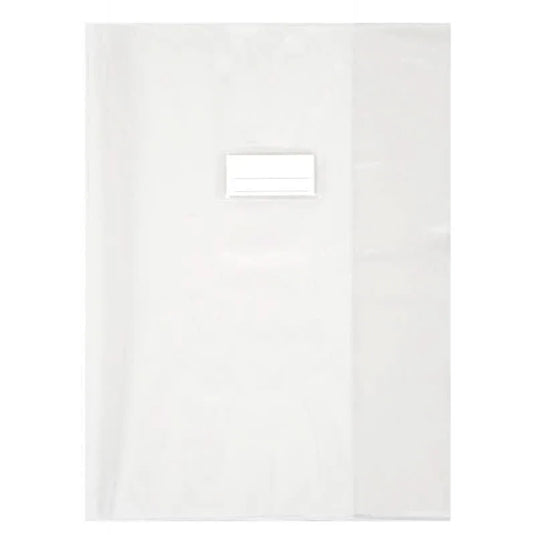 Protège-cahier 24x32 cm, 21/100ème, PVC cristal incolore - Ma Rentrée Facile