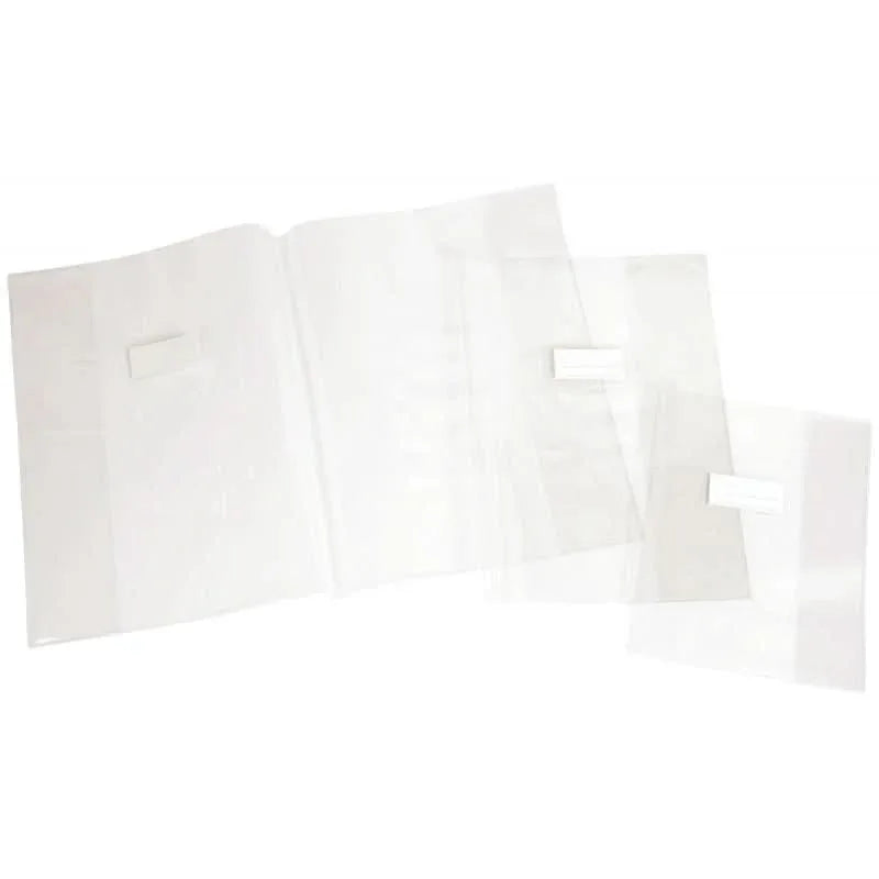 Protège-cahier 24x32 cm, 21/100ème, PVC cristal incolore - Ma Rentrée Facile