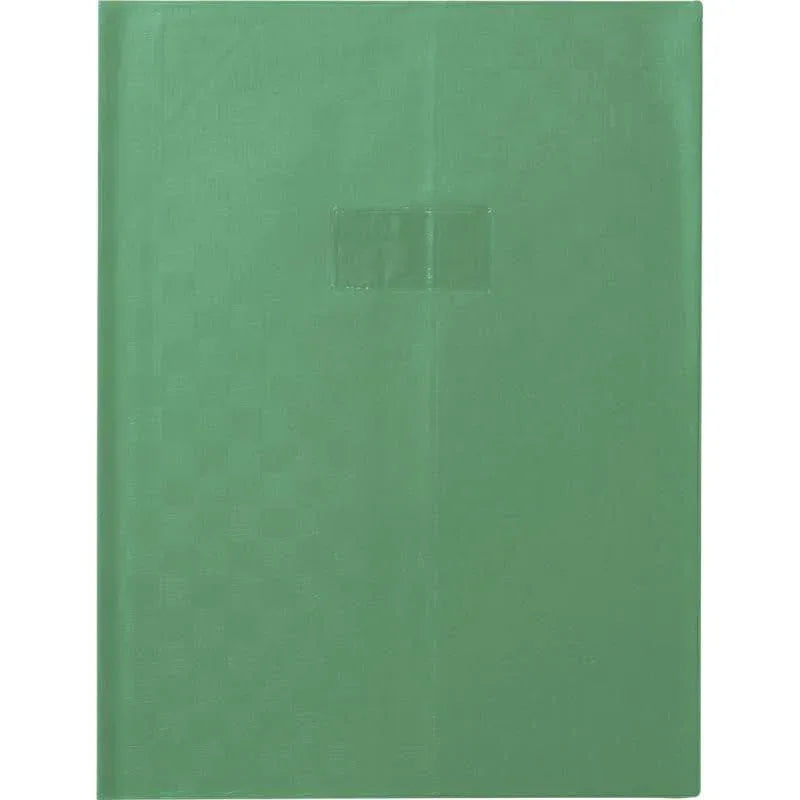 Protège-cahier avec rabats, 24 x 32, vert. - Ma Rentrée Facile