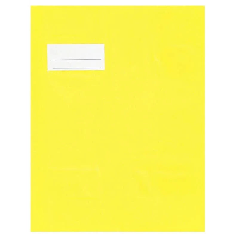 Protège-cahier 17x22, 21/100ème PVC jaune - Ma Rentrée Facile