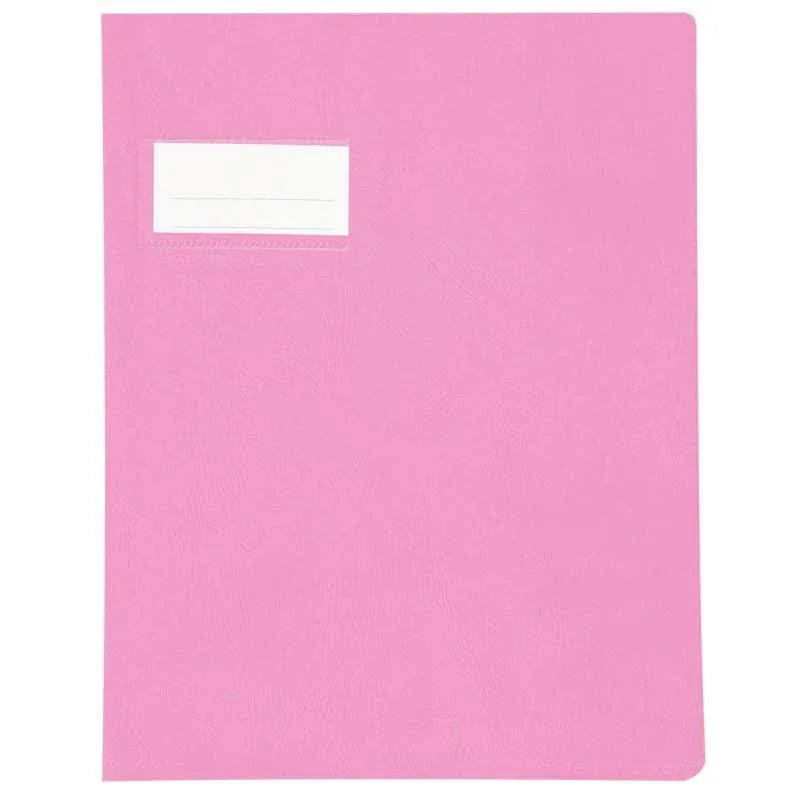 Protège-cahier 17x22, 21/100ème PVC rose - Ma Rentrée Facile