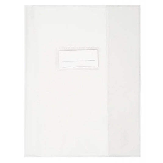 Protège-cahier 17x22, 21/100ème PVC cristal incolore - Ma Rentrée Facile