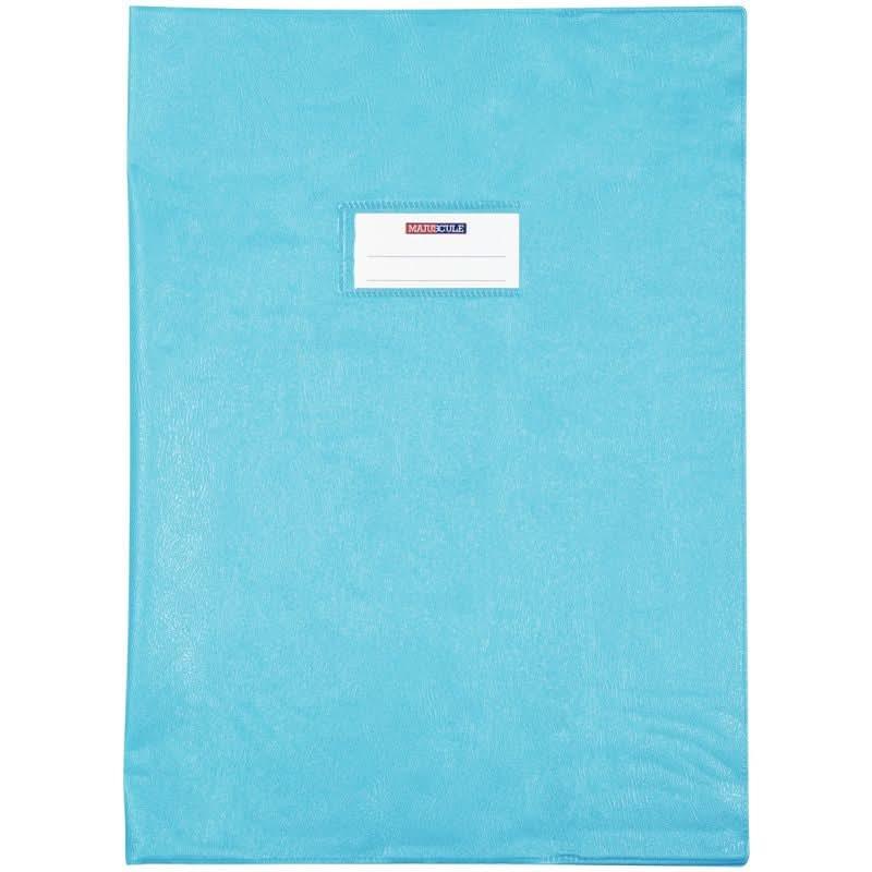 Protège-cahier 21x29.7, 21/100ème PVC bleu clair - Ma Rentrée Facile