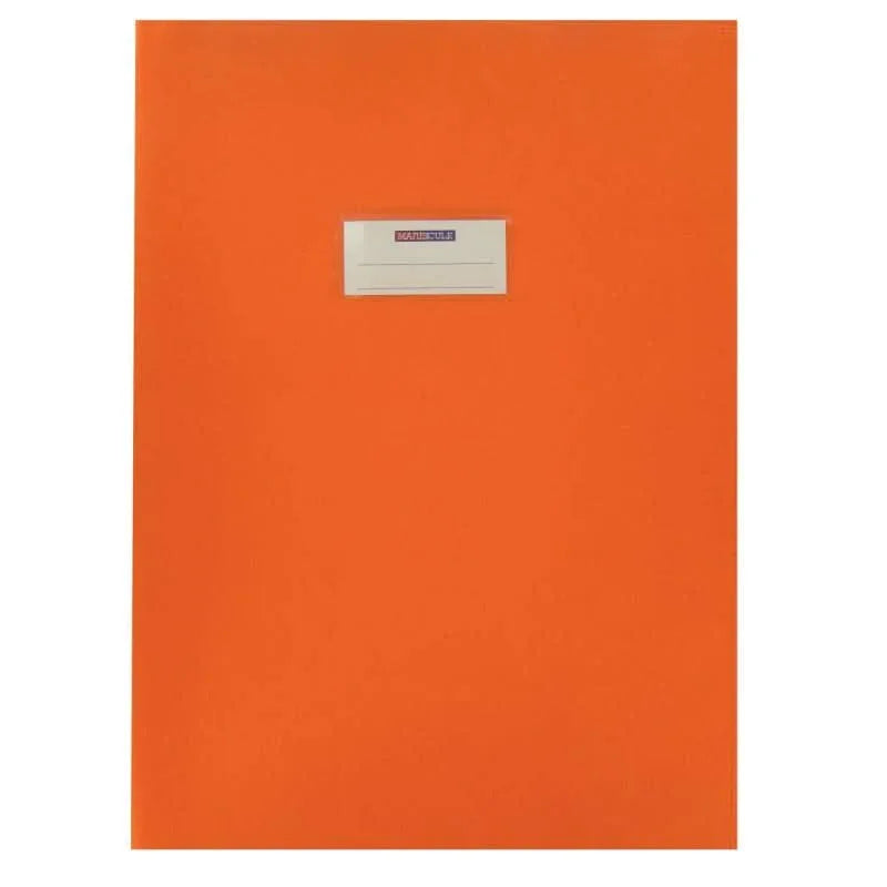 Protège-cahier 21x29.7, 21/100ème PVC orange - Ma Rentrée Facile