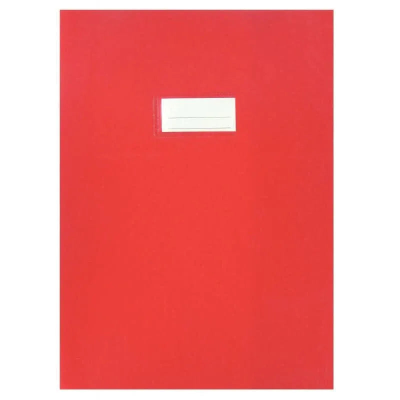 Protège-cahier 21x29.7, 21/100ème PVC rouge - Ma Rentrée Facile
