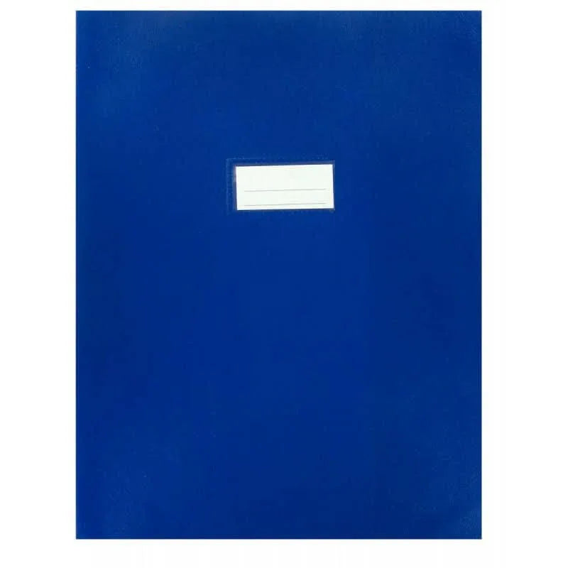Protège-cahier 24x32 cm, 21/100ème, PVC bleu - Ma Rentrée Facile