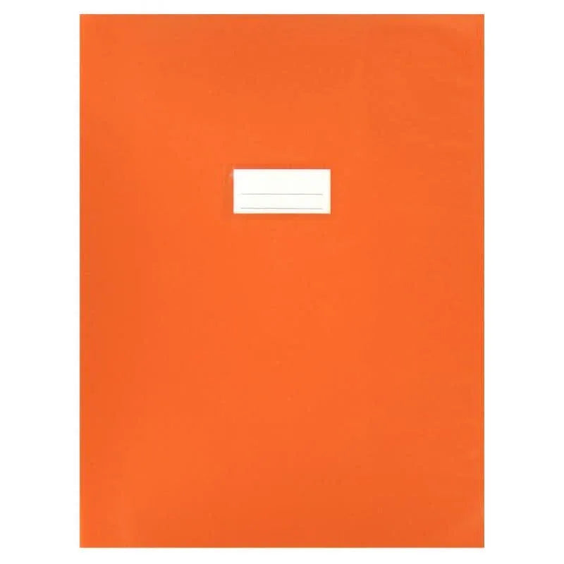 Protège-cahier 24x32 cm, 21/100ème, PVC orange - Ma Rentrée Facile