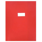 Protège-cahier 24x32 cm, 21/100ème, PVC rouge - Ma Rentrée Facile