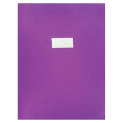 Protège-cahier 24x32 cm, 21/100ème, PVC violet - Ma Rentrée Facile