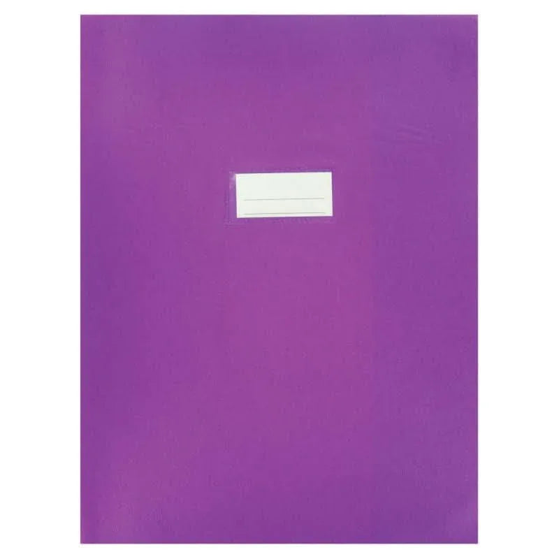 Protège-cahier 24x32 cm, 21/100ème, PVC violet - Ma Rentrée Facile