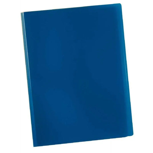 Protège documents couverture souple en polypropylène 120 vues bleu - Ma Rentrée Facile