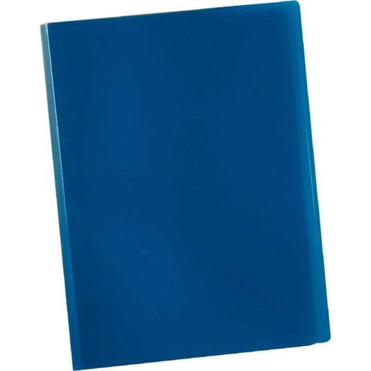 Protège documents couverture souple en polypropylène 20 vues bleu - Ma Rentrée Facile