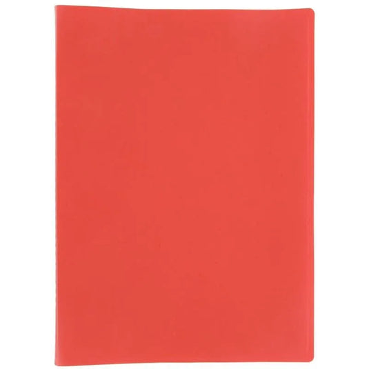 Protège documents couverture souple en polypropylène 20 vues rouge - Ma Rentrée Facile