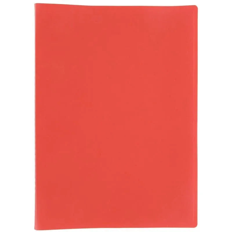 Protège documents couverture souple en polypropylène 20 vues rouge - Ma Rentrée Facile