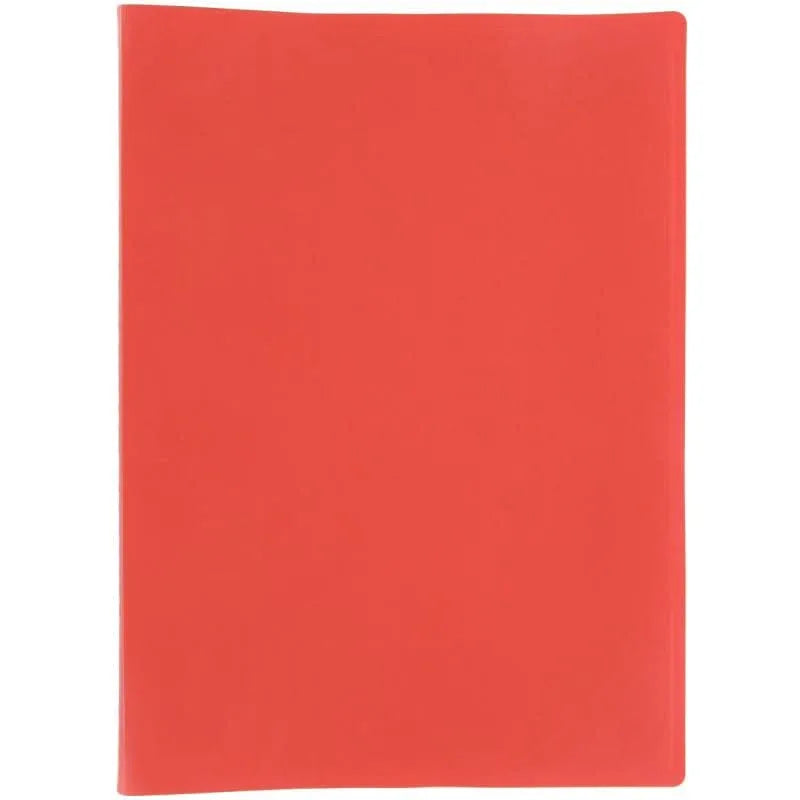 Protège documents couverture souple en polypropylène 40 vues rouge - Ma Rentrée Facile