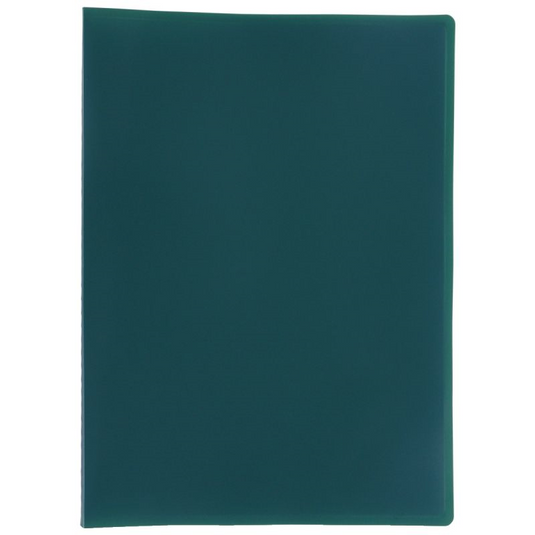 Protège documents couverture souple en polypropylène 40 vues vert