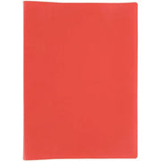 Protège-documents couverture souple en polypropylène 60 vues rouge - Ma Rentrée Facile