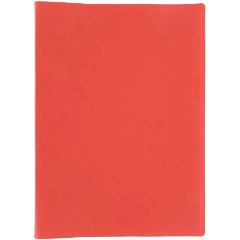 Protège-documents couverture souple en polypropylène 60 vues rouge - Ma Rentrée Facile