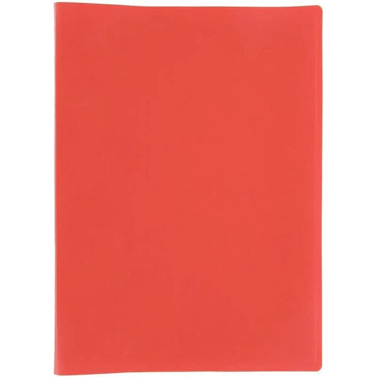 Protège-documents couverture souple en polypropylène 60 vues rouge - Ma Rentrée Facile