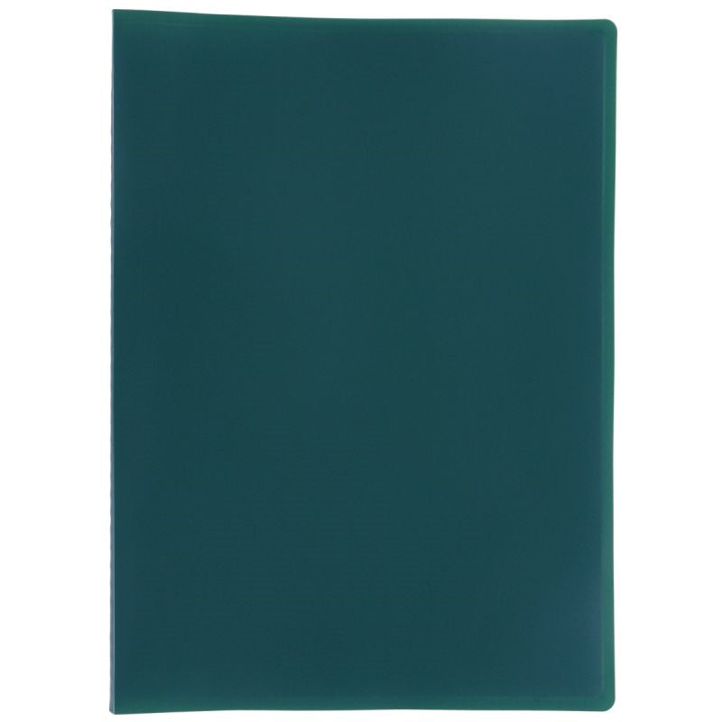 Protège-documents couverture souple en polypropylène 60 vues vert