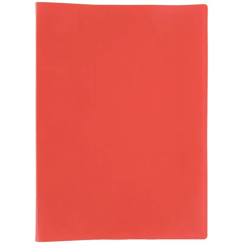 Protège documents couverture souple en polypropylène 80 vues rouge - Ma Rentrée Facile