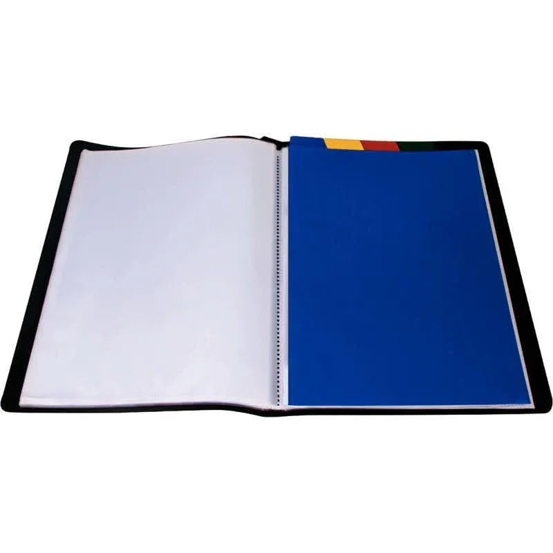 Protège-documents 100 vues noir + 5 intercalaires - Ma Rentrée Facile