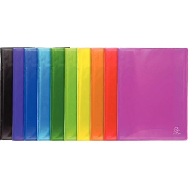 Protège-documents IDERAMA 60 vues coloris aléatoires - Ma Rentrée Facile