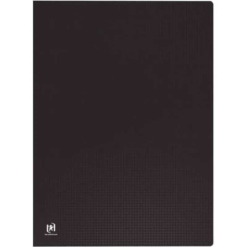 Protège-documents MEMPHIS 40 vues, pour format A3, noir - Ma Rentrée Facile