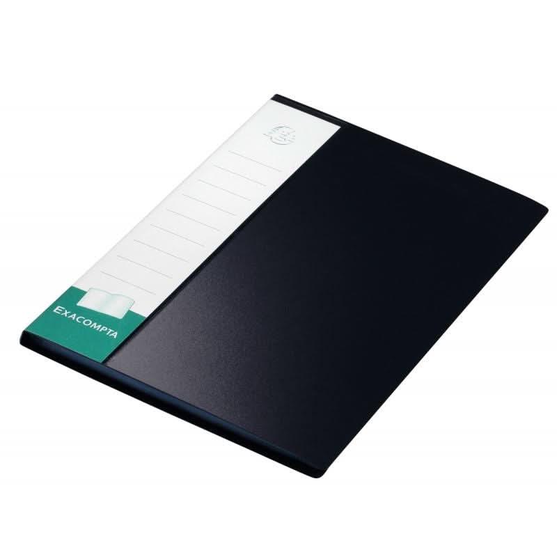 Protège-documents rigide 160 vues coloris noir - Ma Rentrée Facile