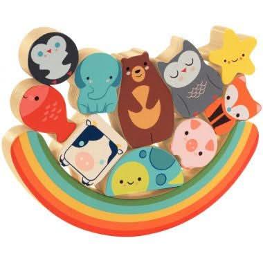 Puzz & Boom Rainbow en bois, DJECO - Ma Rentrée Facile