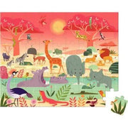 Puzzle 54 pièces, la réserve animalière JANOD - Ma Rentrée Facile