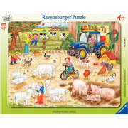 Puzzle à cadre 40 pièces, la ferme RAVENSBURGER - Ma Rentrée Facile