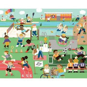 Puzzle à cadre 72 pièces en bois, les sports d'été - Ma Rentrée Facile