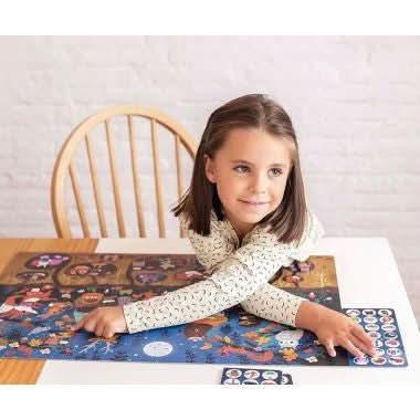 Puzzle d'observation 104 pièces, la forêt APLI Kids - Ma Rentrée Facile