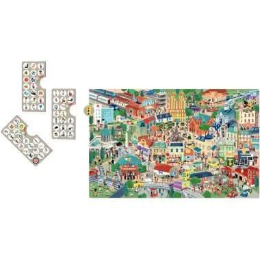 Puzzle d'observation 104 pièces, la ville APLI Kids - Ma Rentrée Facile