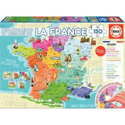 Puzzle 150 pièces départements et régions de France - Ma Rentrée Facile