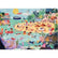 Puzzle de sol 40 pièces en bois, en été - Ma Rentrée Facile