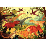 Puzzle Michèle Wilson en bois 100 pièces, JURASSIQUE - Ma Rentrée Facile