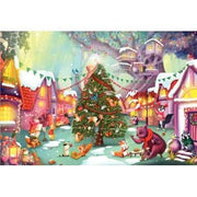 Puzzle en bois d'environ 100 pièces, la veille de Noël - Ma Rentrée Facile