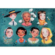 Puzzle en bois d'environ 100 pièces, les pionnières Michèle Wilson - Ma Rentrée Facile