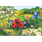 Puzzle Michèle Wilson en bois d'environ 50 pièces, prairie en fleurs, Michèle Wilson - Ma Rentrée Facile