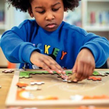 Puzzle en bois de 121 pièces, les girafes - Ma Rentrée Facile