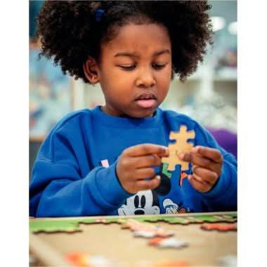 Puzzle en bois de 121 pièces, les girafes - Ma Rentrée Facile